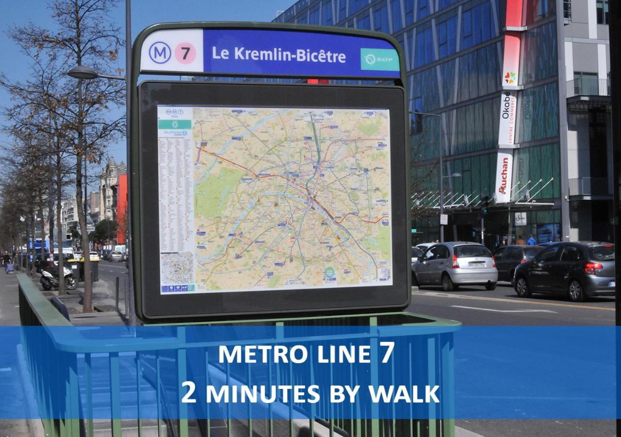 Beausoleil Studio Metro Paris Sud Le Kremlin-Bicetre Ngoại thất bức ảnh